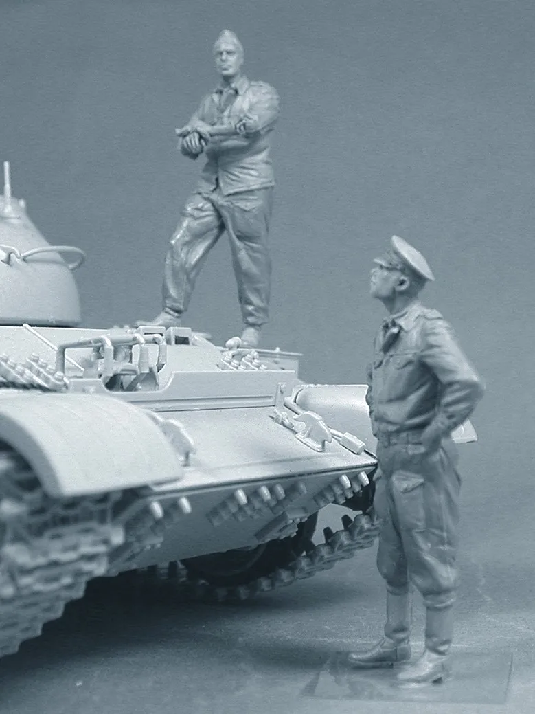 Неокрашенный комплект 1/ 35 железные наконечники для Советского Союза летний из