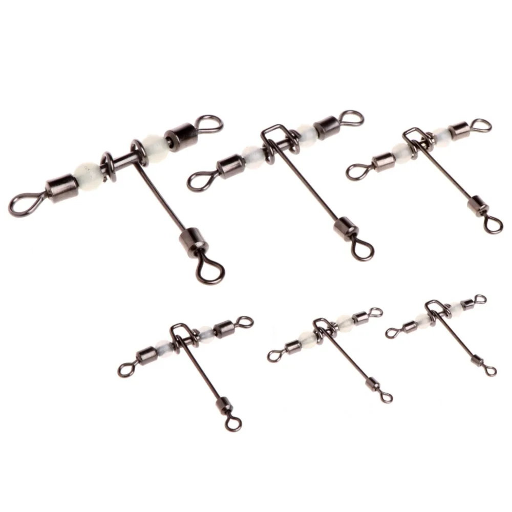 5 шт. 3 Way световой Т образная каточная Три в одном поворачивается бусины