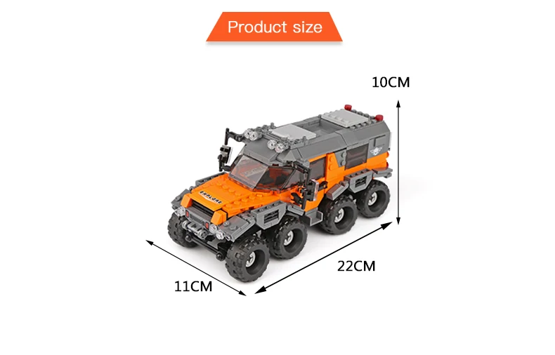 Xingbao 03027 Technic серия внедорожник набор строительных блоков Кирпичи техническая игрушка обучающий подарок для мальчиков