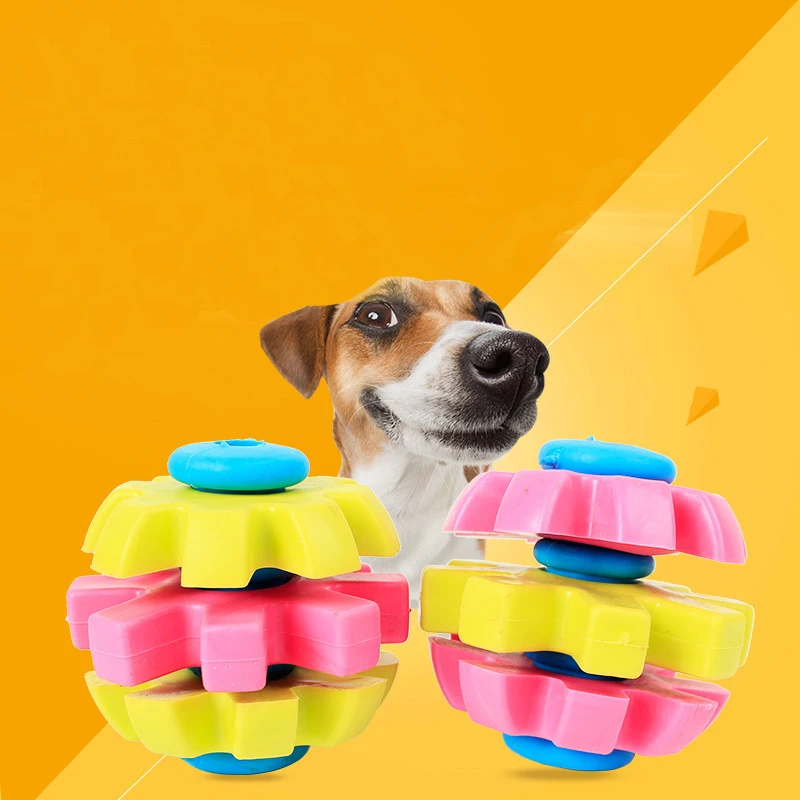 Abrlo игрушки для собак Экстра-жесткий резиновый мяч игрушка забавный