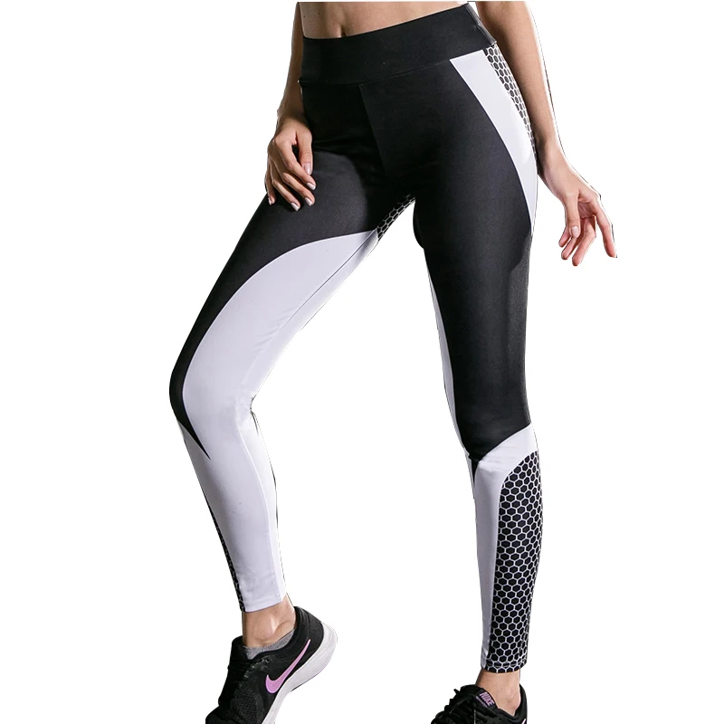 Новые фирменные облегающие штаны для фитнеса и йоги тренировочные леггинсы