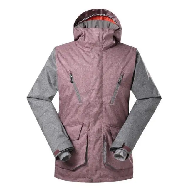 

GSOU SNOW Ski Suit Male Charge Clothing Outdoor Warm Breathable Ski Jacket Single Double Board Waterproof Skiing Clothes For Men