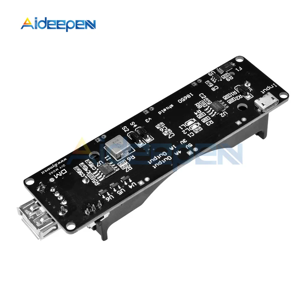 ESP32 ESP32S для Wemos 18650 Защитная плата заряда батареи V3 Raspberry Pi Micro USB порт Type-A |