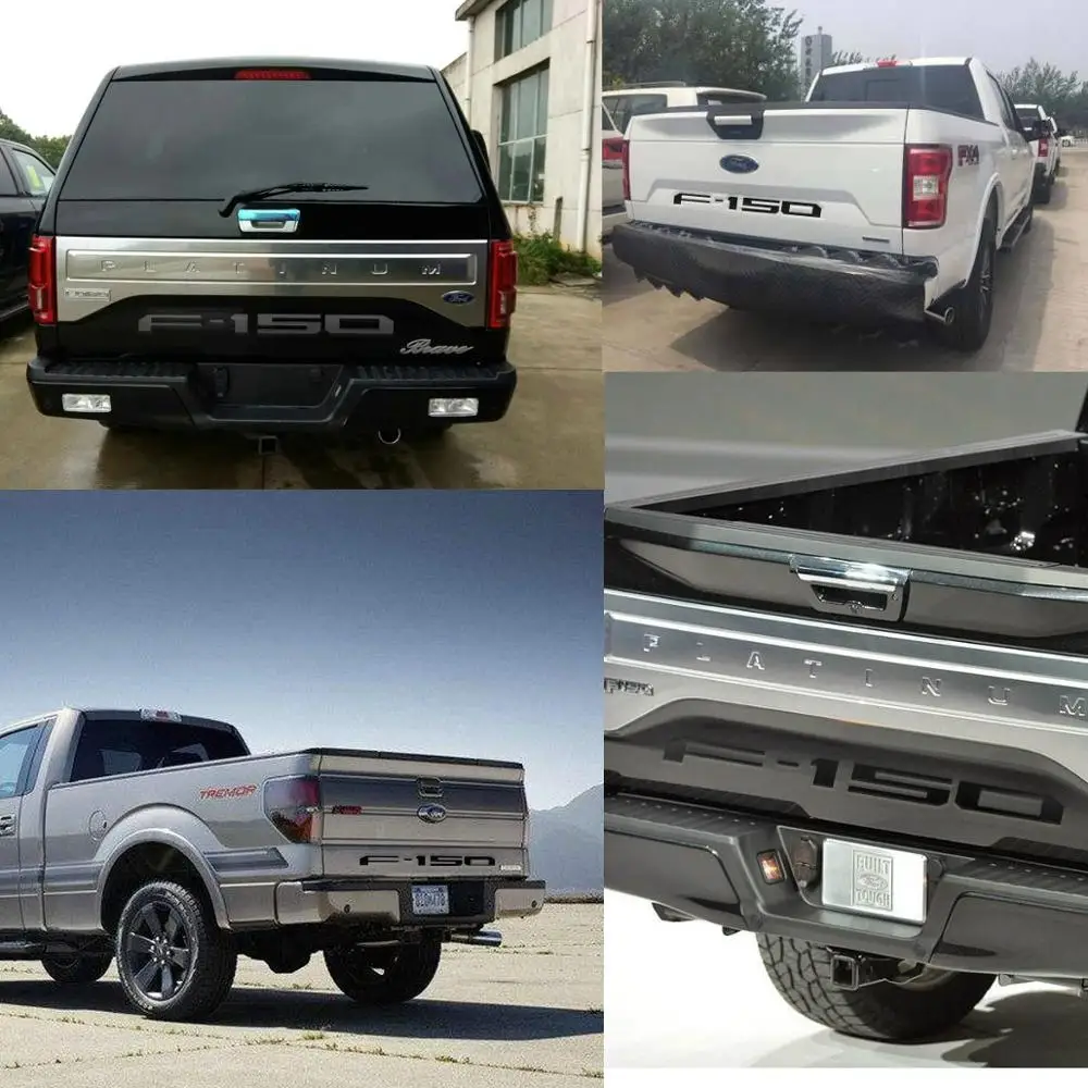 Вставные буквы MDATT для Ford F150 2018 2019 3M клейкие и 3D рельефные задние ворота
