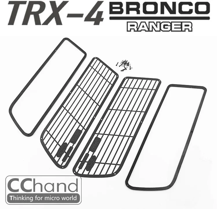 Металлическая защитная сетка на боковое окно для фотооборудования BRONCO 1/10 rc car |