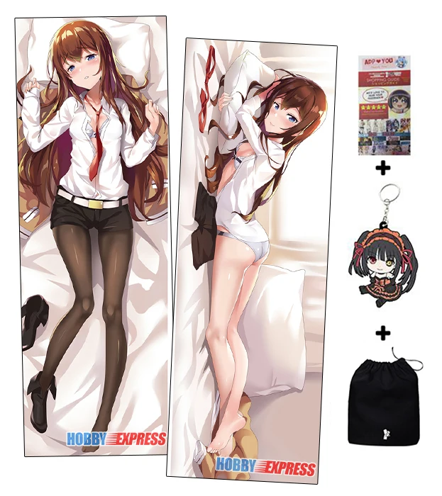 Наволочка для обнимания подушка в японском стиле Dakimakura Otaku Waifu ворота Kurisu Makise ADP86065