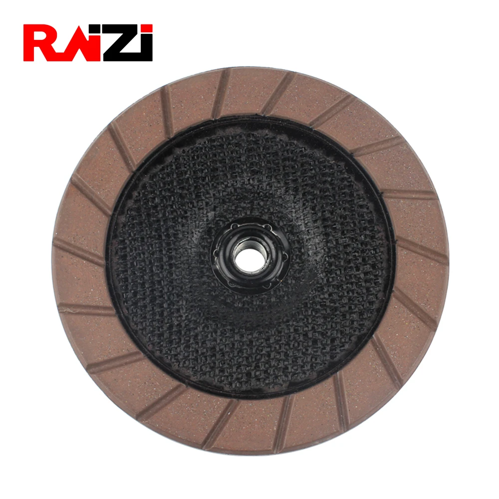 

Raizi 5,7 Inch Ceramic Edge Diamond Concrete Grinding Wheel Grinding Tool Grit 30-400 With M14,5/8"-11