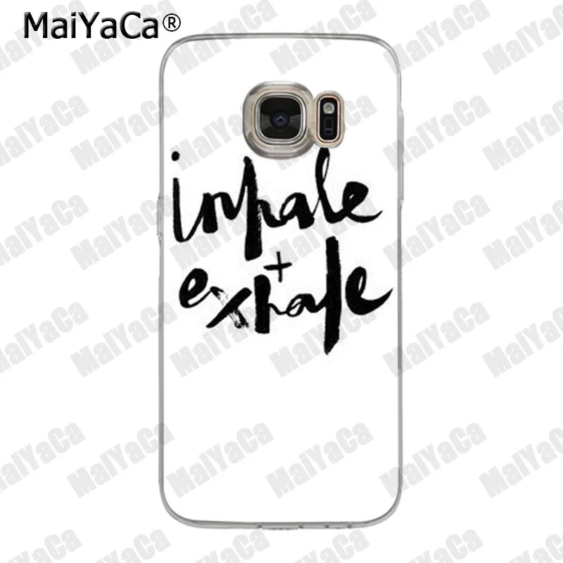 Мягкий чехол MaiYaCa для Samsung S5 S6 S7 Edge S8 Plus S9 Plus|Чехлы-накладки| |