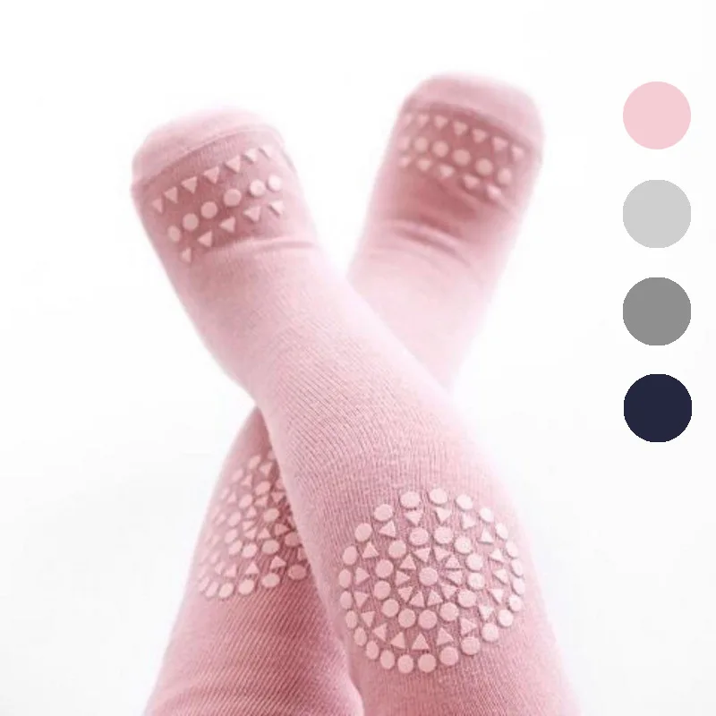 2019 New autumn and winter PANTYHOSE knee point glue cotton infant children baby leggings | Детская одежда и обувь