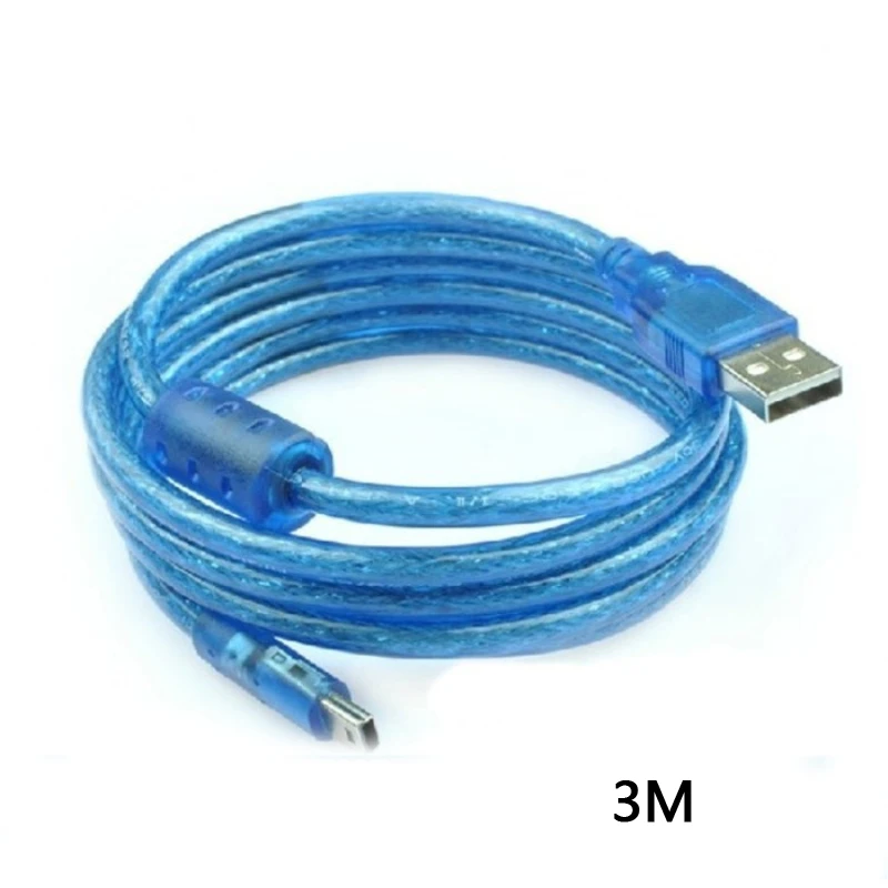 0,3 м/1,5 м/3 м/5 м/10 м синий Высококачественный экранированный кабель USB 2,0 для Mini 5 pin M/M кабель для передачи данных A Male to 5P B Male для мобильных mp3 mp4 gps