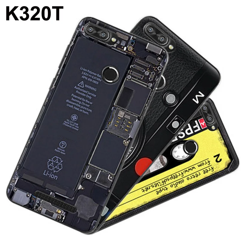 Прозрачные чехлы для телефонов в стиле ретро Lenovo K320T мягкий силиконовый чехол