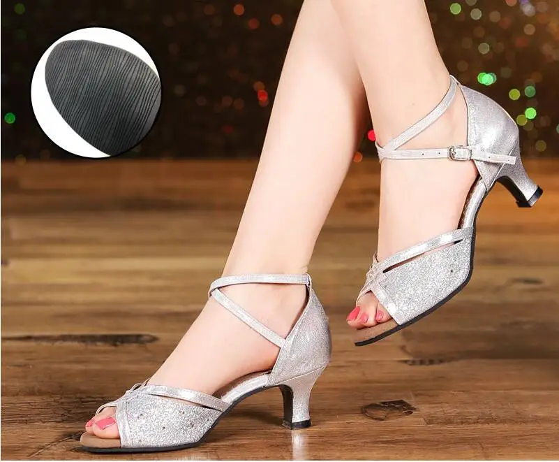 Женские кроссовки для латиноамериканских танцев кожаные дышащие современные