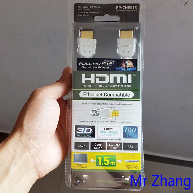 Новый оригинальный HDMI кабель RP-ches15 для Panasonic 4K ТВ цифровых камер аудио усилитель |