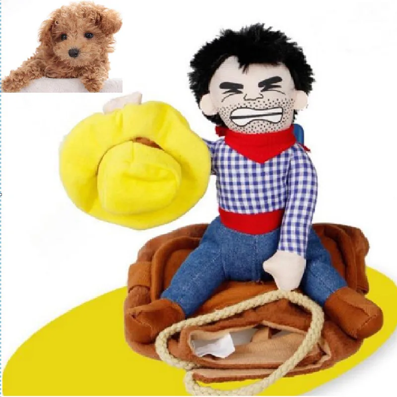 ZHPZPET Pet костюм для собаки Ковбой наездник Стиль одежда|Пальто и куртки собак| |