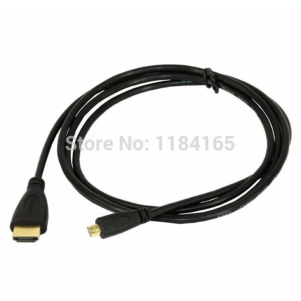 1 5 м 4 Версия HDMI to Micro совместимый 19 Pin Кабель адаптер с золотым