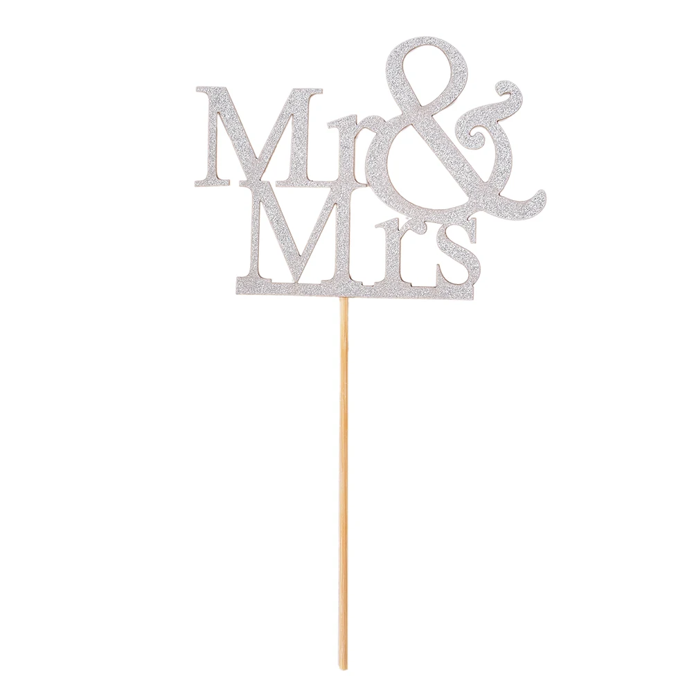 Лазерная вырезка Mr and Mrs деревянные буквы Antic свадебный торт в деревенском стиле