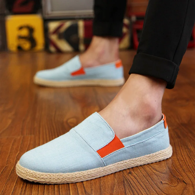 Fashion Concise Casual Loafers Shoes for Men Solid Spring Autumm Flat Slip On Leisure Comfy Driving | Обувь