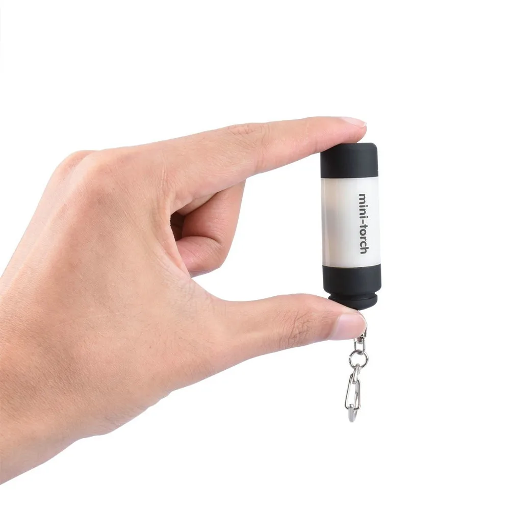 Светодиодная лампа usb charg 0,3 W 25lm портативный светодиодный мини-фонарик USB Перезаряжаемый брелок синий зеленый, красный, фиолетовый 3,0