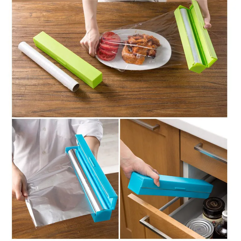 1 шт. кулинарный диспенсер для пищевых продуктов 5ZCF197|cling film|cling wrapplastic cling wrap |