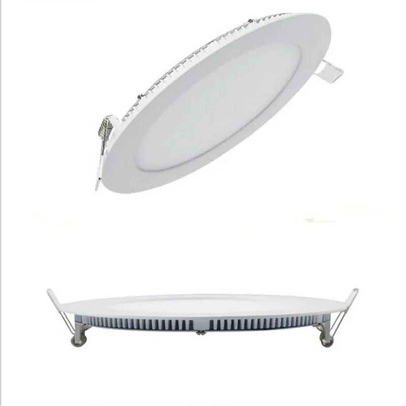 Светодиодные ультратонкие круглые панесветильник лампы 10 шт. 3 Вт|panel light|round panel