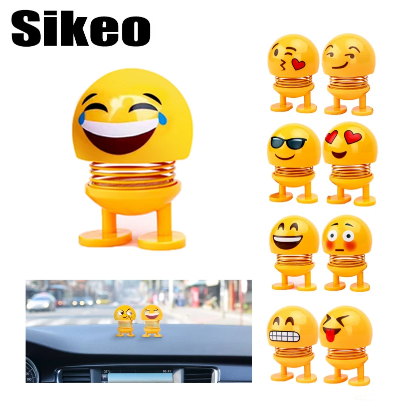 Игрушки с качающейся головой украшения для автомобиля милый мультфильм забавный