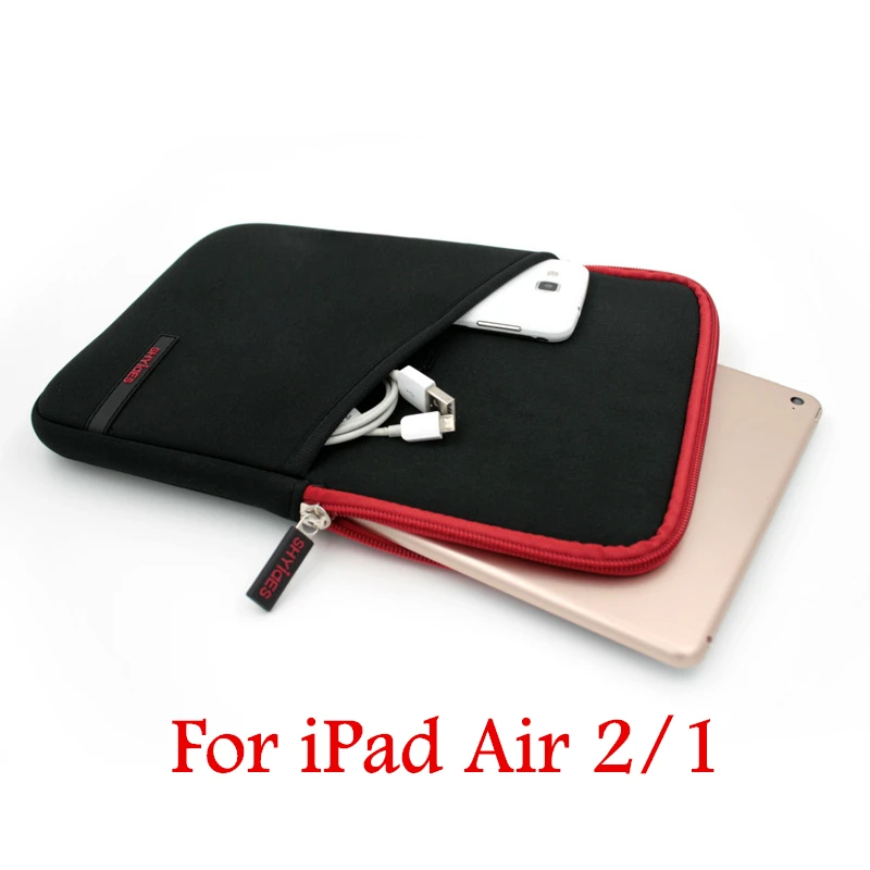 Red 2 Противоударный чехол для планшета, чехол для нового iPad 9,7 чехол унисекс, чехол для планшета для iPad Air 2/1 Pro 9,7 Mini 4 - Цвет: Red 2