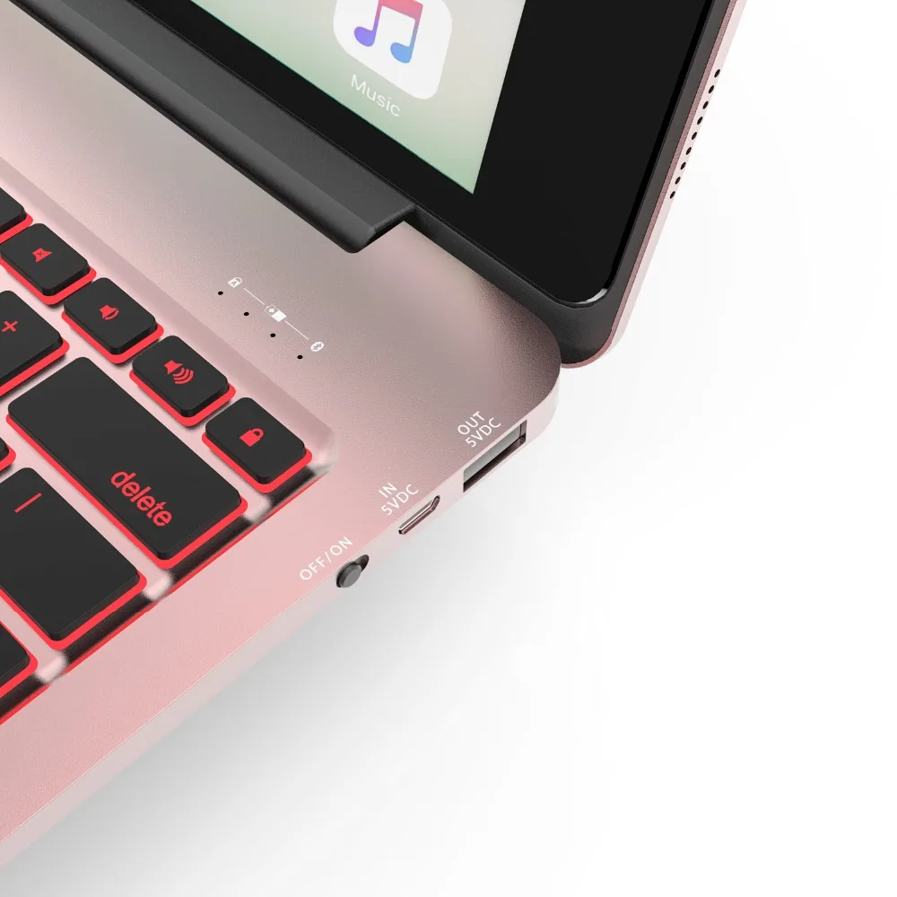 Новая беспроводная клавиатура Bluetooth корпус из алюминиевого сплава для iPad Pro 12,9 дюйма с подсветкой