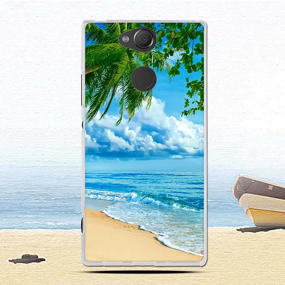 Роскошные чехлы для Sony Xperia XA2 XA 2 с изображением животных розовый стиль цветочный