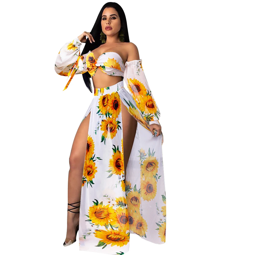 Женский сексуальный раздельный купальник летние комплекты женский с цветочным