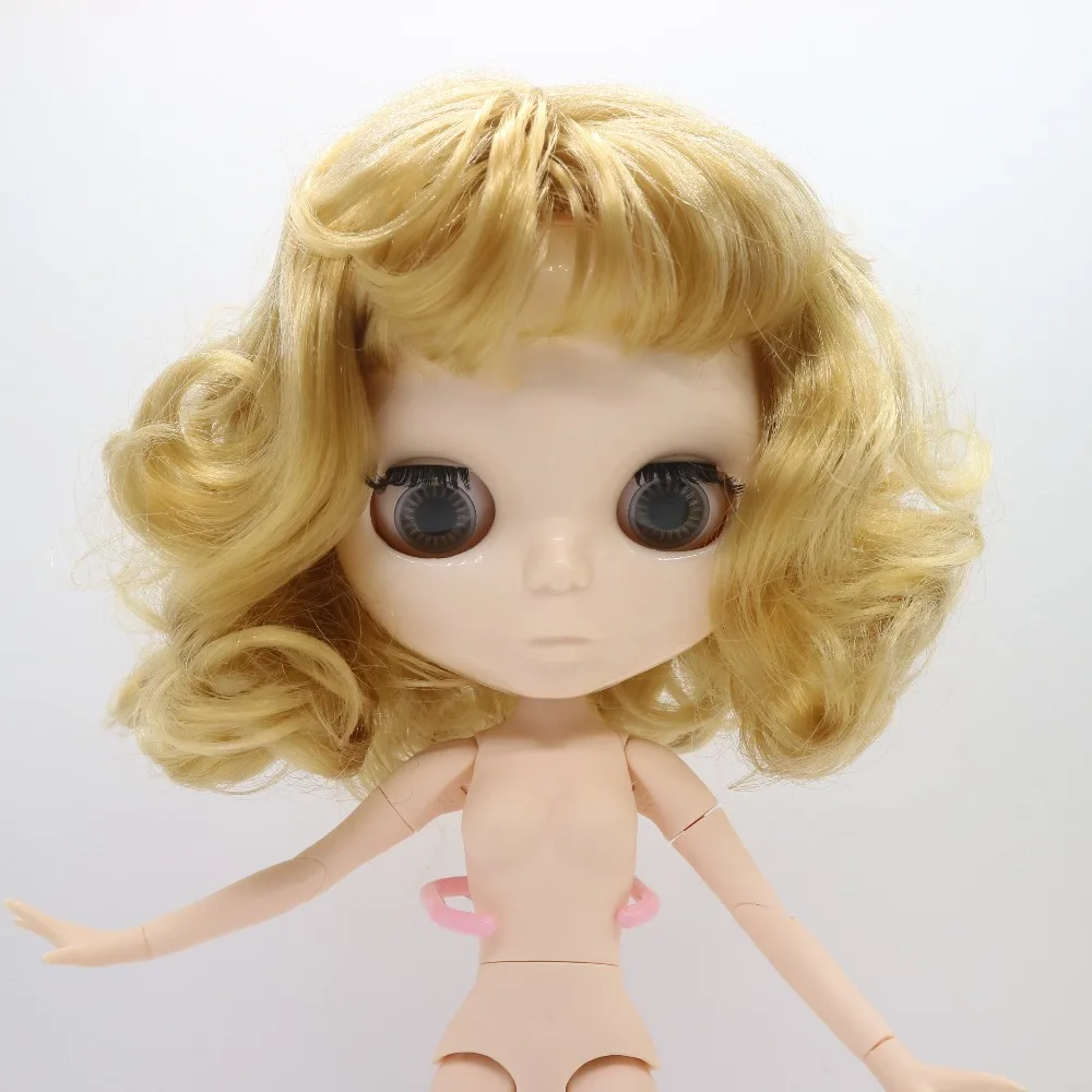 Шарнирная телесная кукла blyth без макияжа фабричная подходит для DIY 201709012|nude blythe