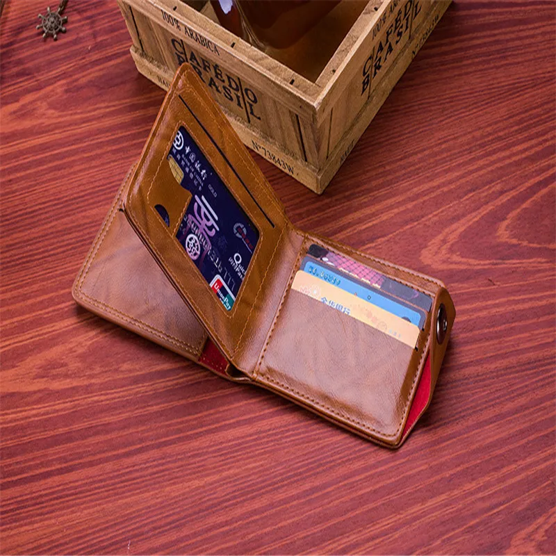 Новинка индивидуальный мужской кошелек оригинальный короткий на сто долларов