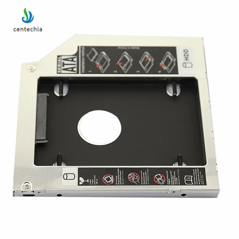 Centechia Универсальный сгущенный 12,7 мм SATA SSD hdd жесткий диск Caddy адаптер Sata Houder для DVD-ROM CD Optische Bay