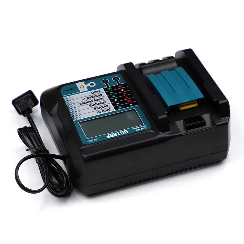 18 В Makita DC18RF DC18RC DC18RA DC18SD Сменное зарядное устройство для BL1830 BL1850 Быстрая зарядка
