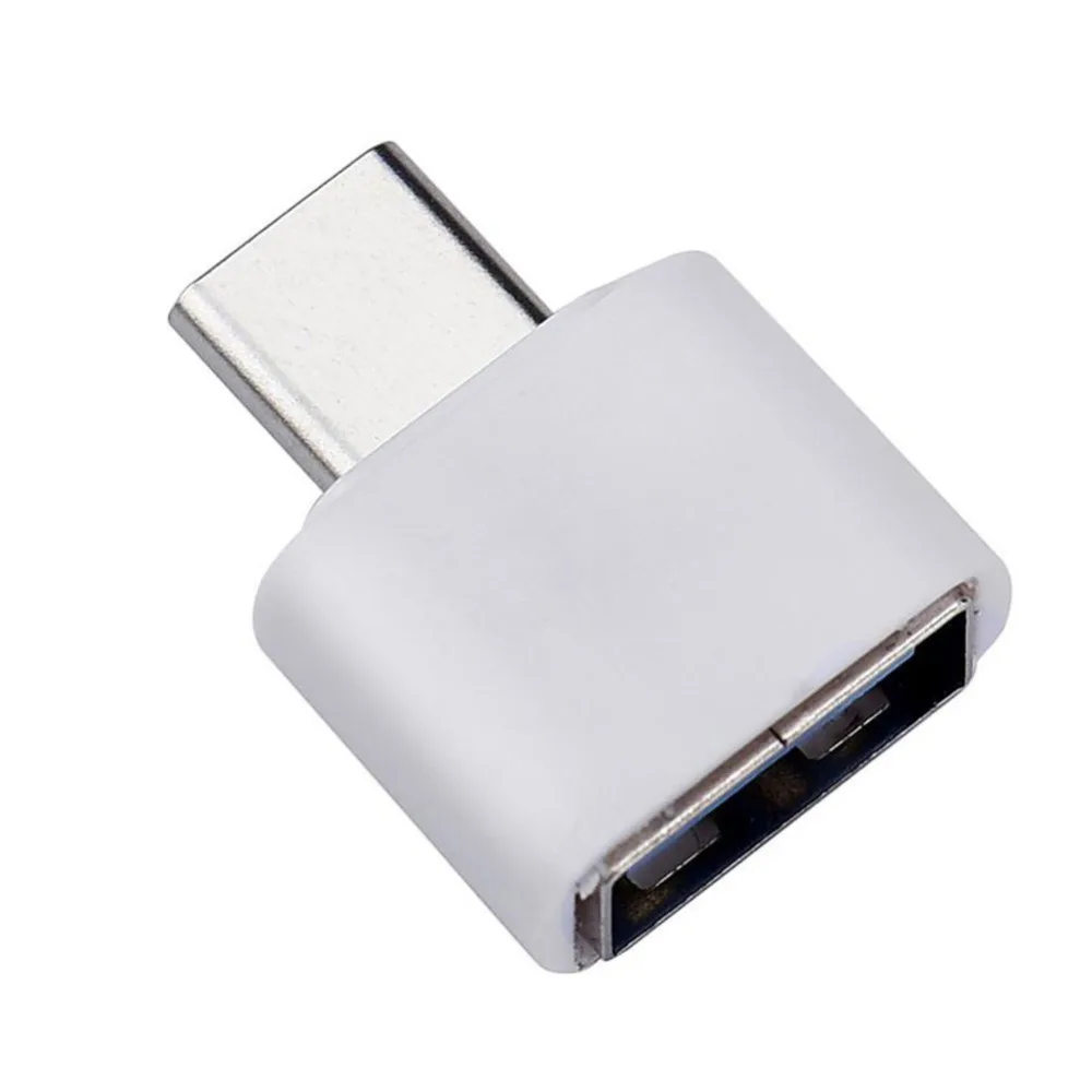Переходник с Type C OTG USB 3 1 на USB2.0 A для сотового телефона клавиатуры мыши принтеров и