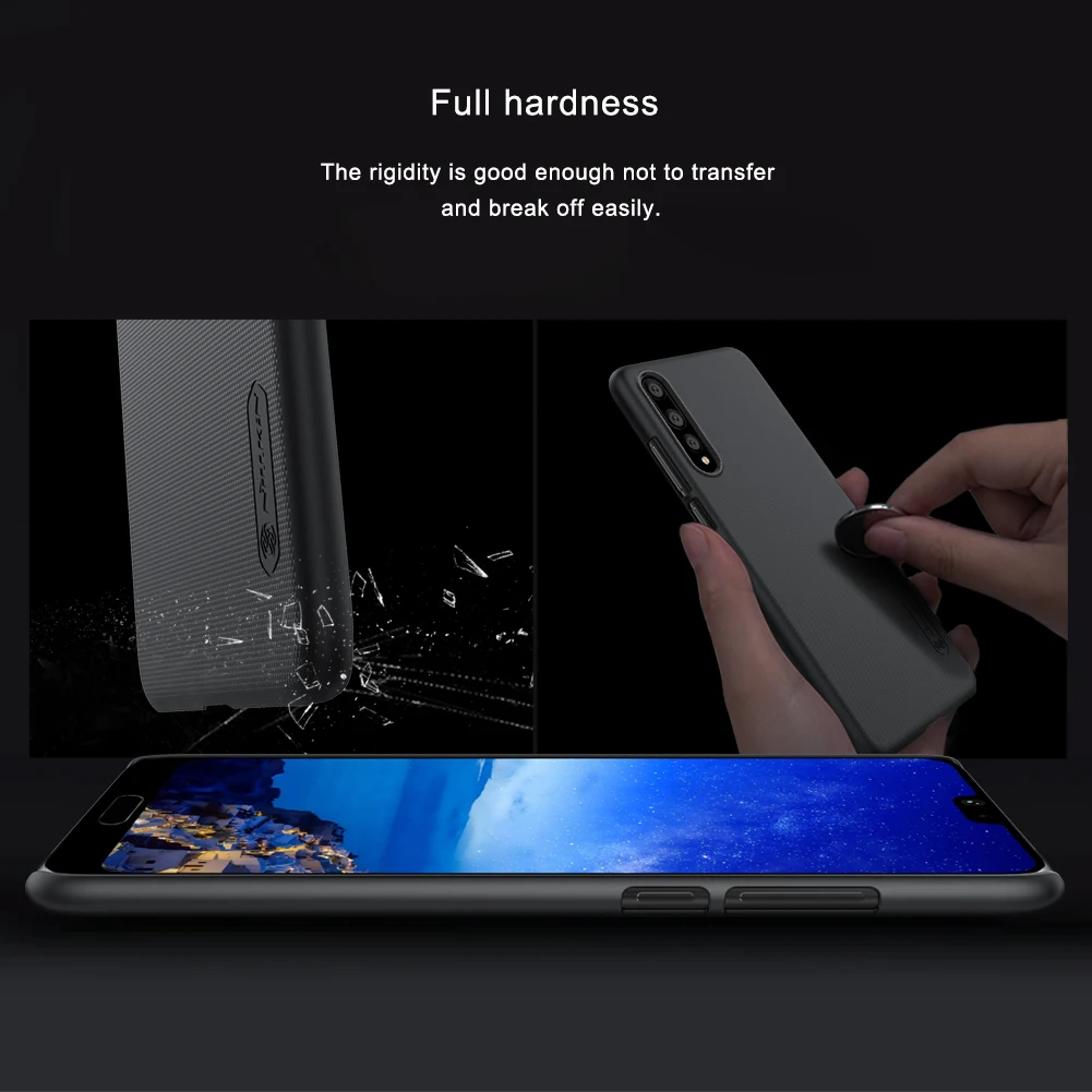 Чехол для Huawei P20 Pro Nillkin Frosted Shield из поликарбоната Жесткий Plus 6 1'' | Мобильные