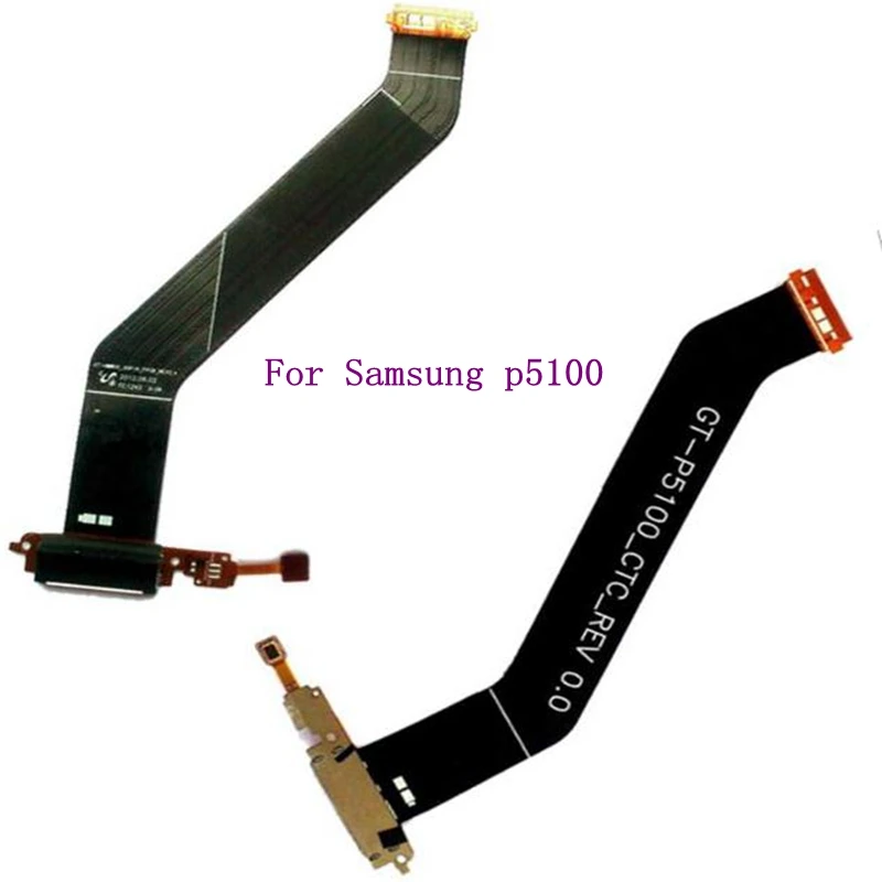 Шлейф ЗАРЯДКА через usb Порты и разъёмы w/Mic для samsung Galaxy Tab 2 P5100 3 10 1 P5200