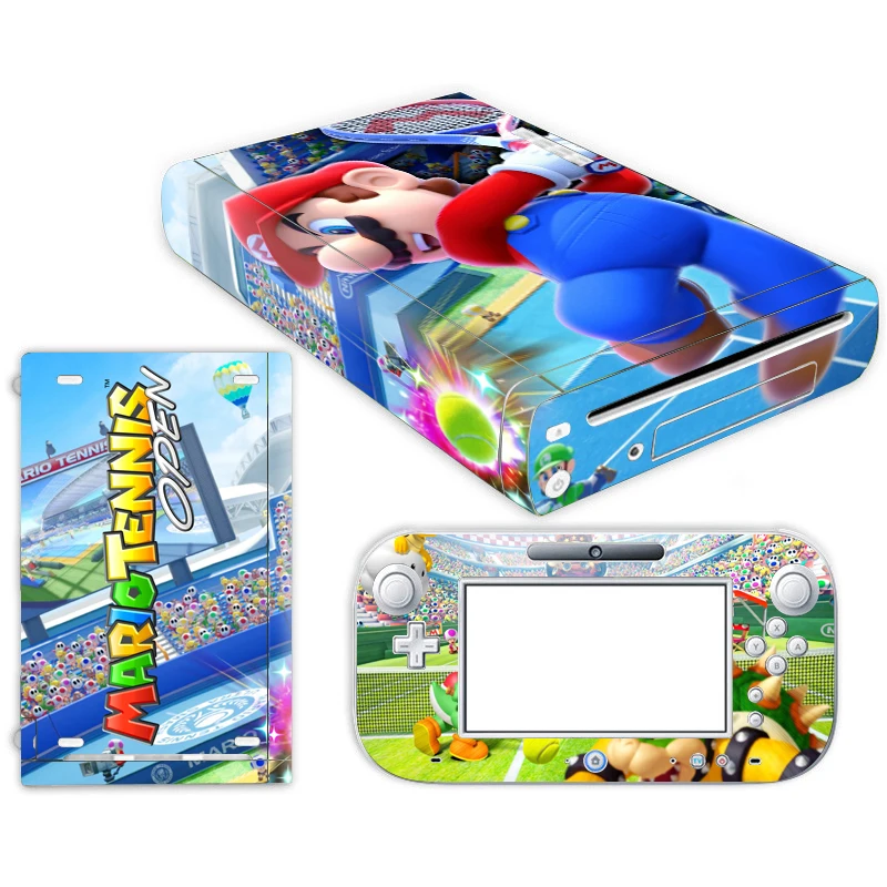 Наклейка из кожи Супер Марио для консоли Nintendo Wii U чехол с пультом управления
