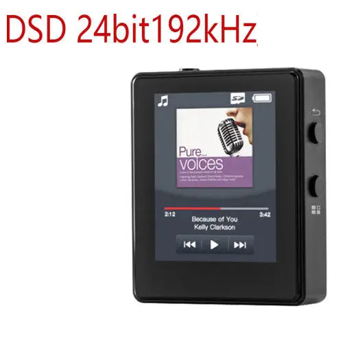 Портативный hifi музыкальный плеер без потерь DSD мини MP3 кардридер цифровой аудио DSP