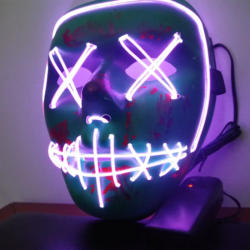 Забавная маска со светодиодной подсветкой для маскарада из года выборов отлично