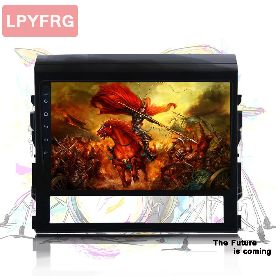 10 1 &quotAndroid 0 для Toyota Land Cruiser 200 LC200 2016 2018 2din автомобильный dvd gps навигация wifi радио