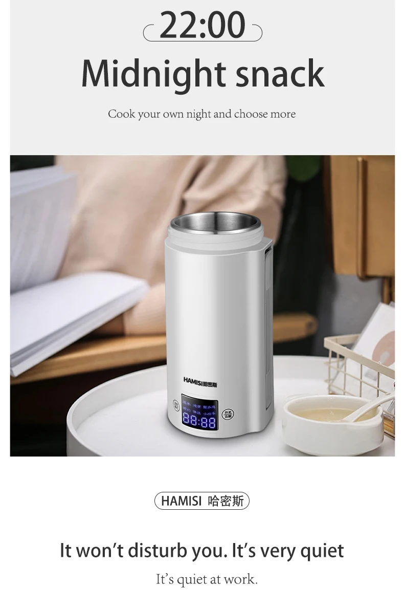Горшок для сохранения здоровья, электрический чайник, портативная чашка для подогрева чая, многофункциональный чайник, термоизоляционная бутылка, бойлер для воды