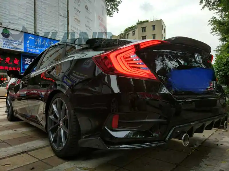 VLAND производитель для автомобиля задний фонарь Civic светодиодный 2014 2015 2016 с DRL +