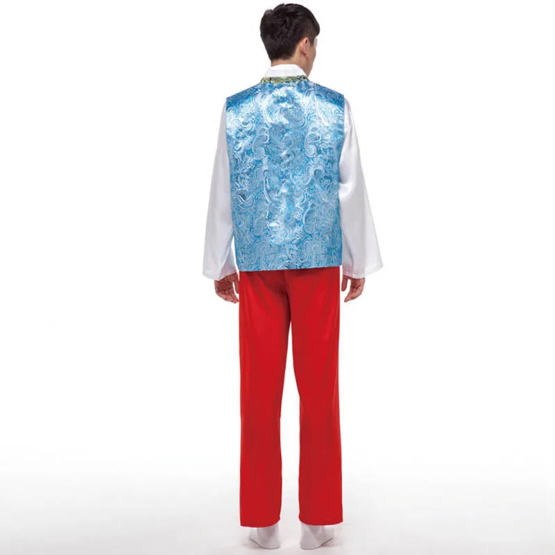 adult kid Party Traditional Korean costume clothing men boys hanbok clothes for festival performance 110-180cm | Тематическая