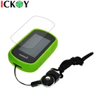 Защитный зеленый чехол + черный съемный кольцевой шейный ремешок + Защита экрана для пеших прогулок, ручной GPS Garmin eTrex Touch 25 35 35T
