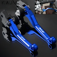 cnc dirt bike pivot foldable clutch brake lever handbrake handle for yamaha yz 80 85 125 250 250f 450f 426f yz450fx yz250fx