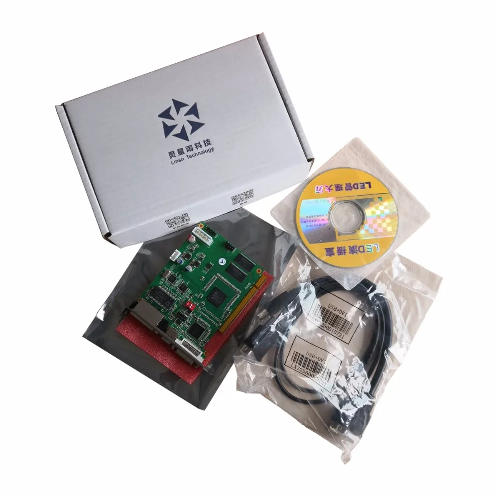 P10 SMD led video display controller card LINSN TS802 led sending card