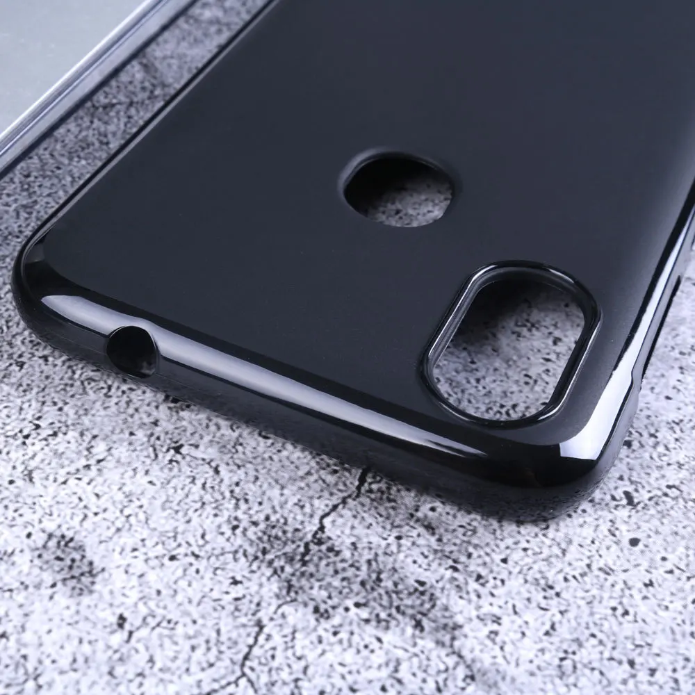 Задняя крышка для Oukitel C15 Pro 100% оригинал противоударный мягкий силиконовый чехол