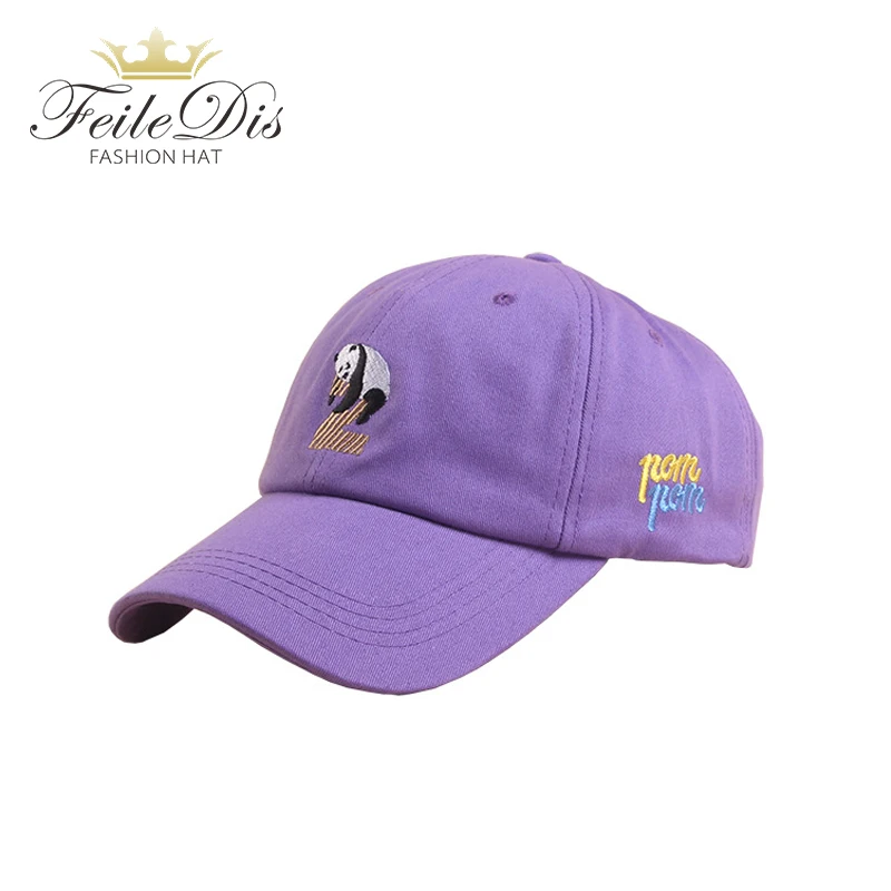 [FEILEDIS] популярная модная мужская и женская бейсболка с пандой сезон весна лето