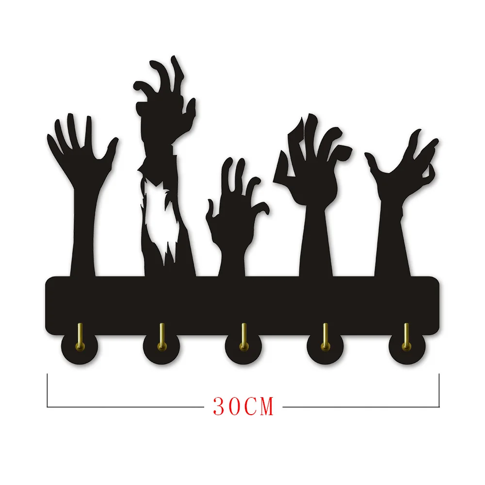 1 шт зомби руки Дизайн дома Ванная комната JKitchen Пальто/шляпу/мешок вешалка