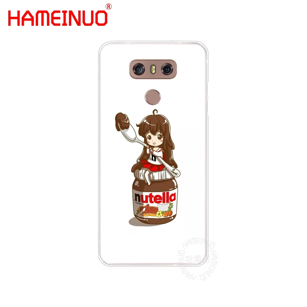 HAMEINUO чехол для телефона с шоколадной едой Nutella LG Q6 G6 MINI G5 K10 M250N 2017 2016 X POWER 2 V20